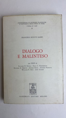 Dialogo malinteso - dialogo,