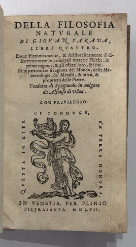 Della filosofia naturale - “della, naturale”
