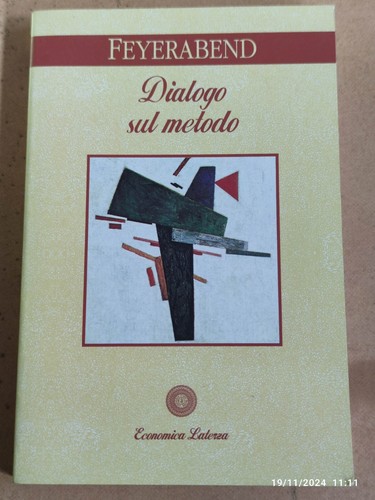 Feyerabend dialogo sul - sul, metodo