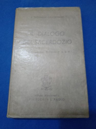 Dialogo del sacerdozio san - sacerdozio,